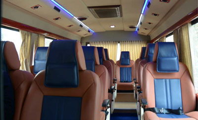 15 Seater Nissan coach rent
